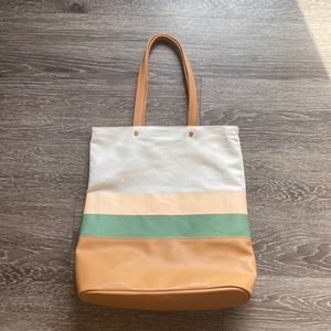 Striped Tote